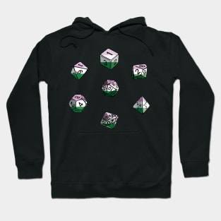 Pride Dice Set: Nonbinary Genderqueer Hoodie